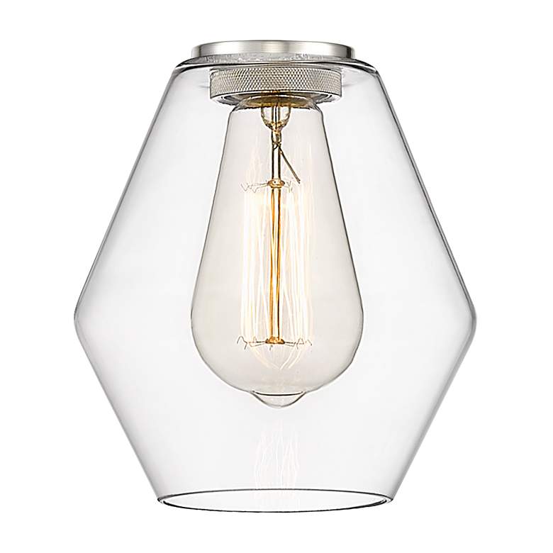 Image 4 Cindyrella 6" Matte Black Mini Pendant w/ Clear Shade more views