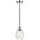 Cindyrella 6" Polished Chrome Mini Pendant w/ Seedy Shade