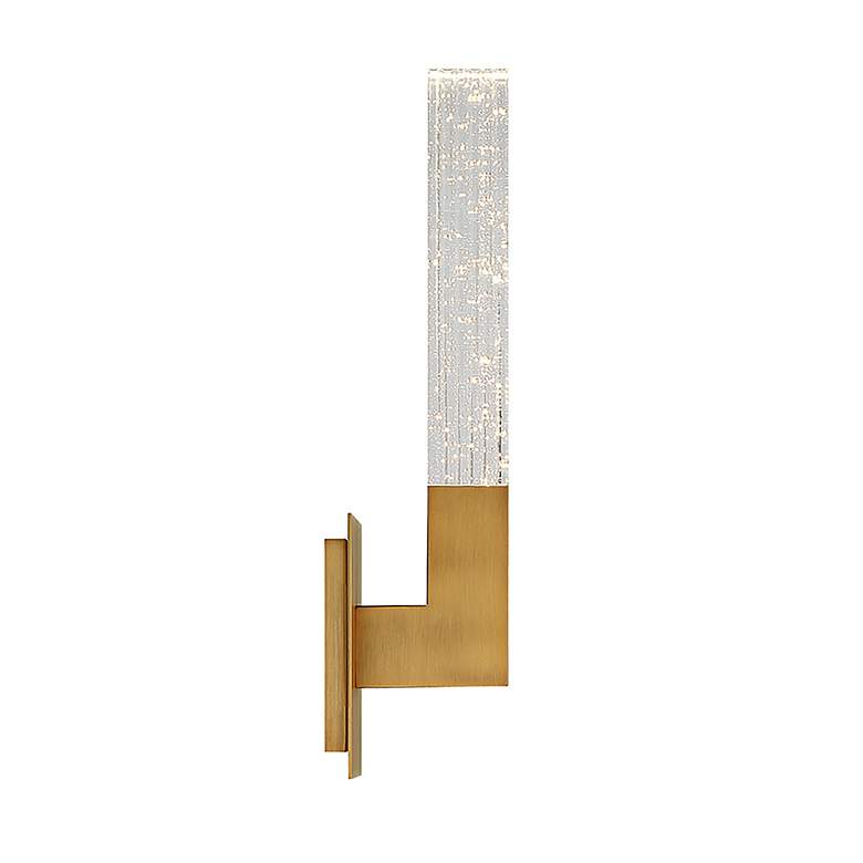 Image 6 Cinema 15"H x 6"W 1-Light Wall Sconce in Aged Brass more views