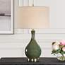 1_Cinnabar Road 23 1/2" High Emerald Green Ceramic Table Lamp