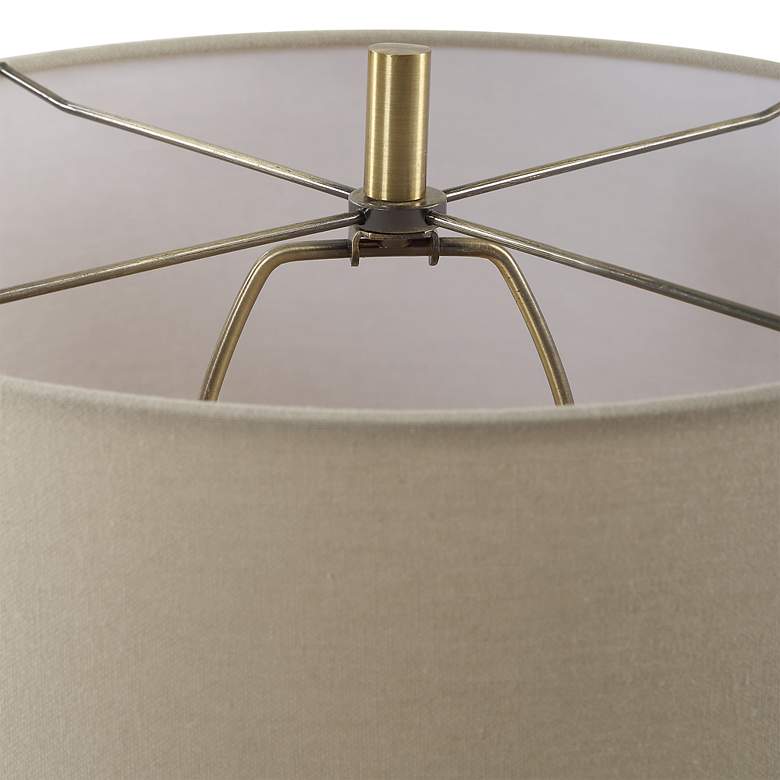 Image 5 Cinnabar Road 23 1/2" High Emerald Green Ceramic Table Lamp more views