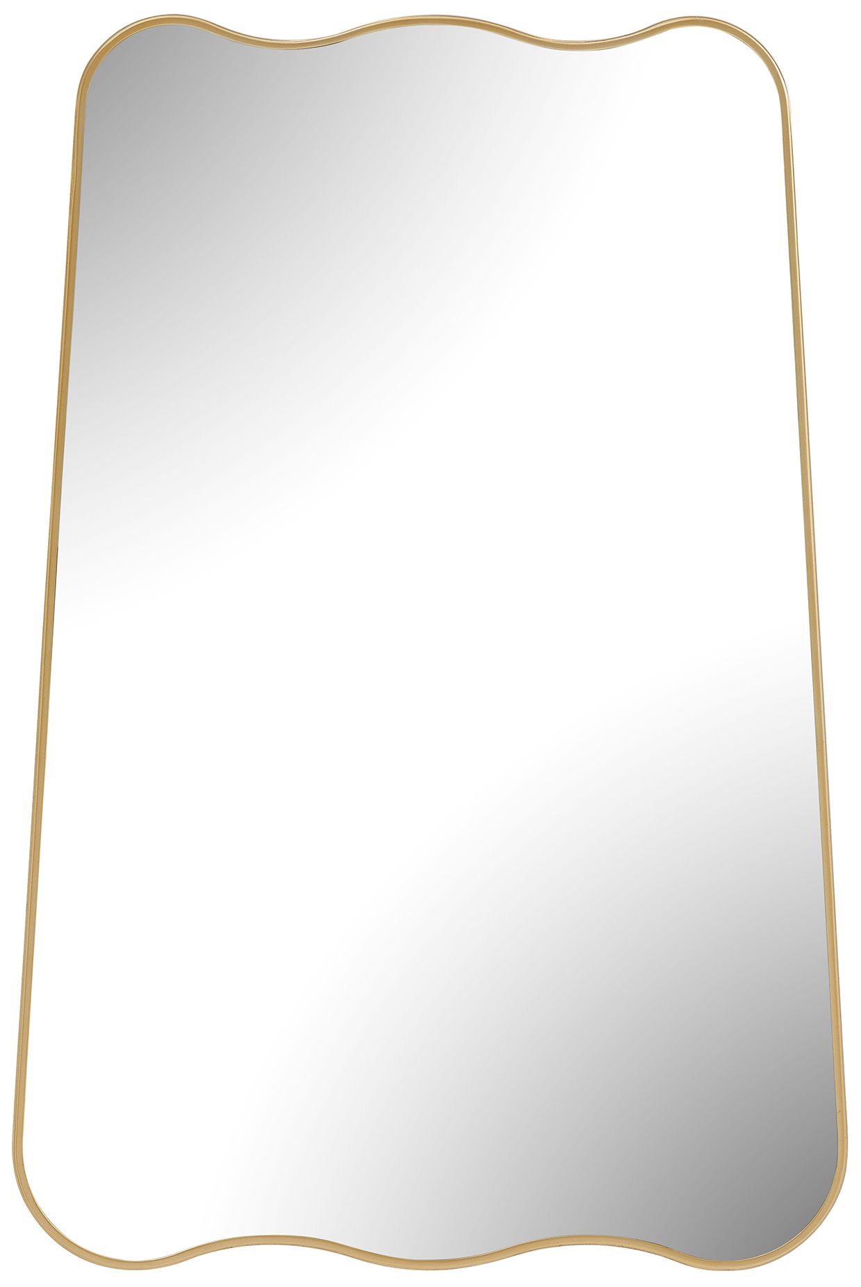 Image 2 Cinnabar Road 24" W x 36" H Warm Gold Framed Mirror