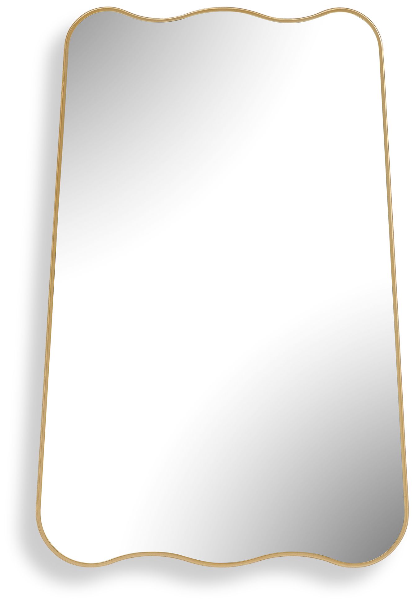 Image 7 Cinnabar Road 24" W x 36" H Warm Gold Framed Mirror more views