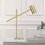 1_Cinnabar Road Aledo Brushed Gold Adjustable Desk Lamp