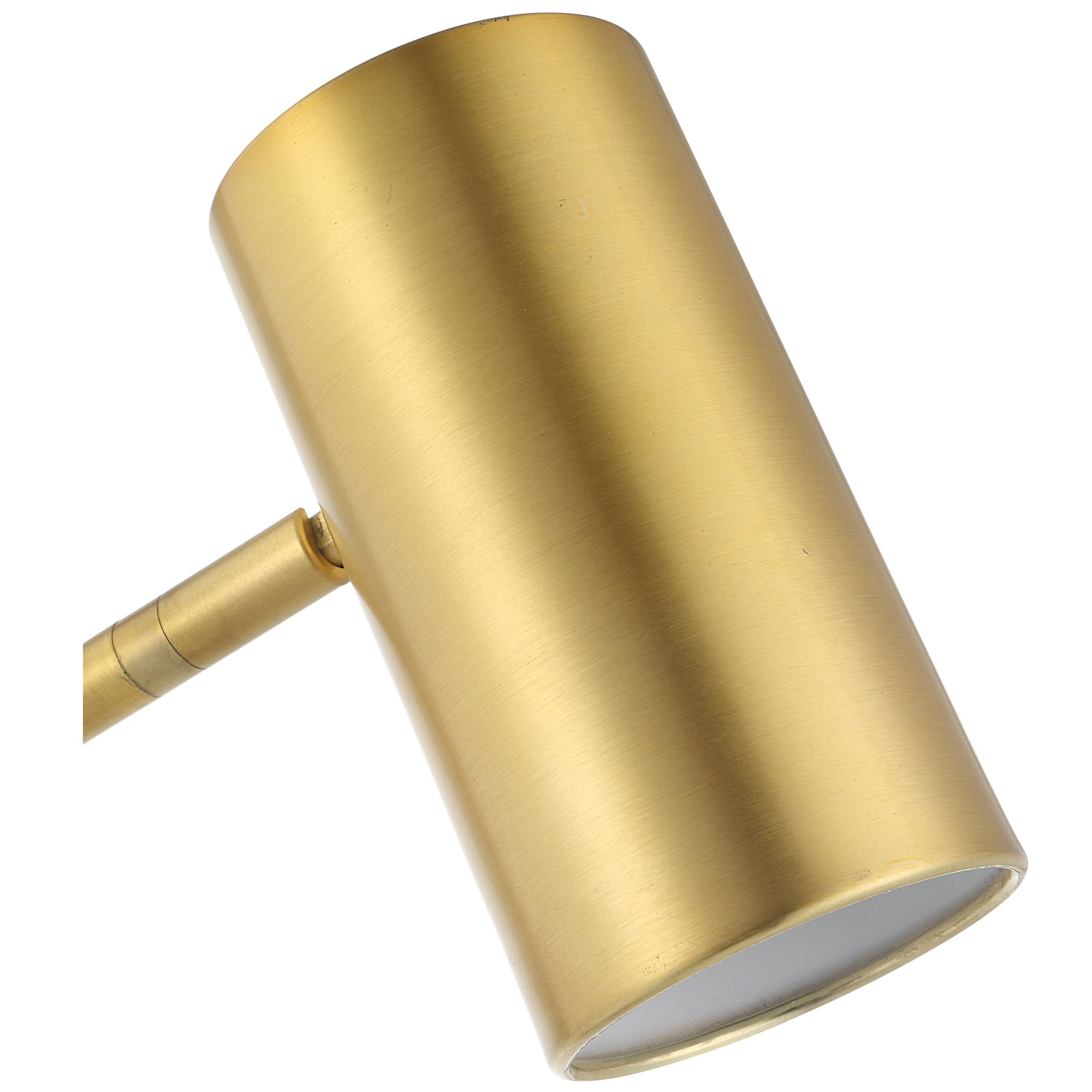 Image 7 Cinnabar Road Aledo Brushed Gold Adjustable Desk Lamp more views