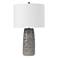 Cinnabar Road Alex Black and White Ceramic Table Lamp