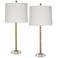 Cinnabar Road Alice Gold and Crystal Table Lamps Set of 2
