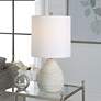 1_Cinnabar Road Alpine White Ceramic Accent Table Lamp