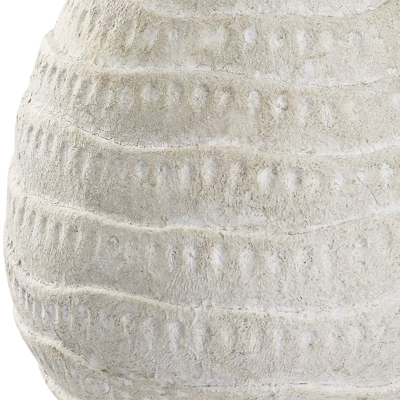 Image 4 Cinnabar Road Alpine White Ceramic Accent Table Lamp more views