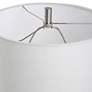 6_Cinnabar Road Alpine White Ceramic Accent Table Lamp more views