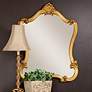 3_Cinnabar Road Antelope Distressed Gold 26" x 35" Wall Mirror more views