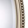 5_Cinnabar Road Arden Metallic Silver 22" x 32" Oval Wall Mirror more views