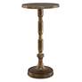 2_Cinnabar Road Astor 12" Wide Antique Brass Drink Table