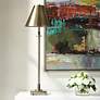 3_Cinnabar Road Athens Antique Brass Buffet Table Lamp more views