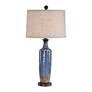 2_Cinnabar Road Azure Skies Blue Ceramic Table Lamp