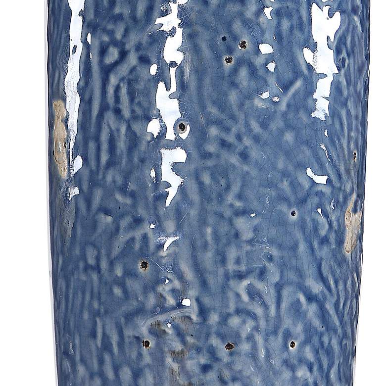 Image 5 Cinnabar Road Azure Skies Blue Ceramic Table Lamp more views