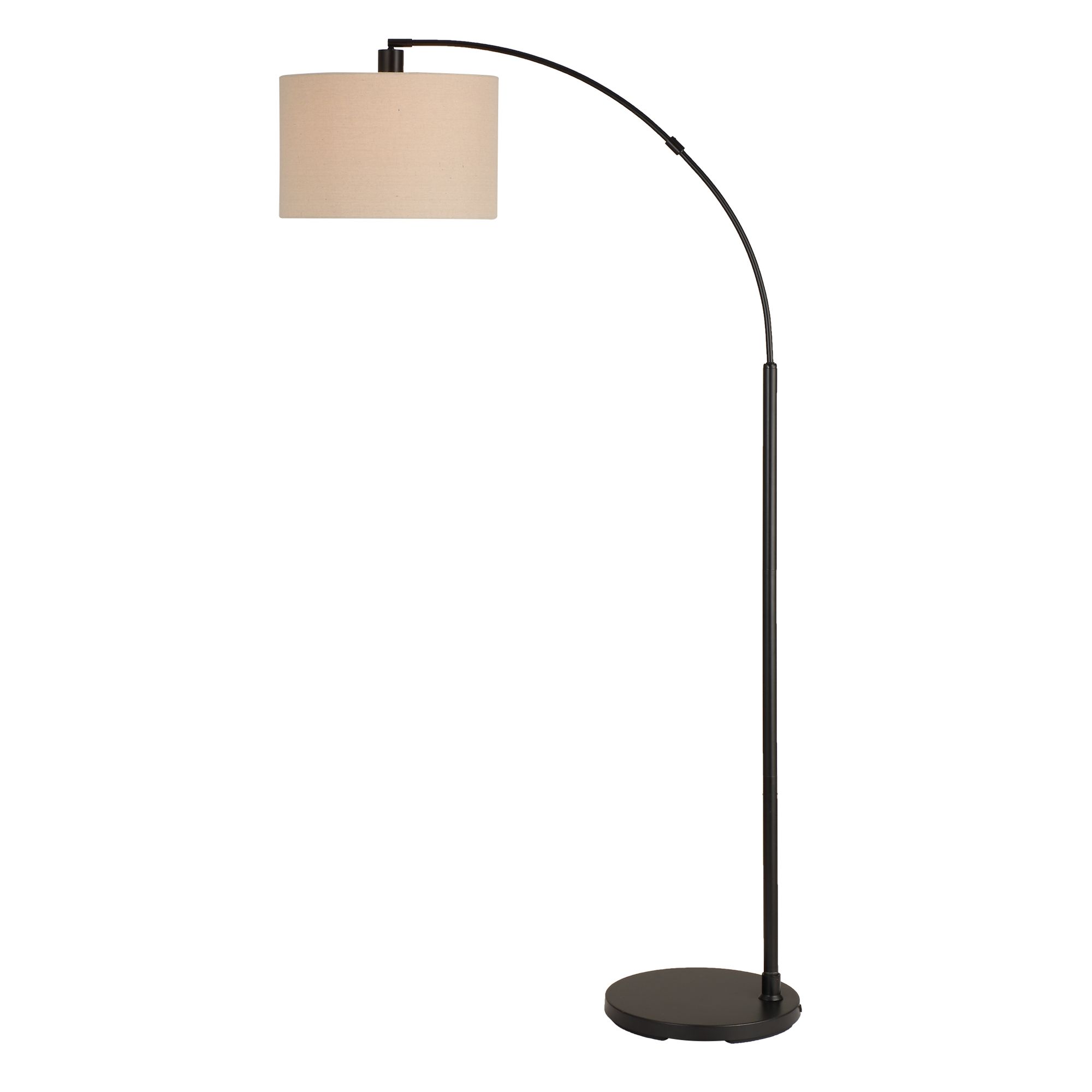 Image 4 Cinnabar Road Bandera 68" High Black Arc Floor Lamp more views