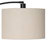 6_Cinnabar Road Bandera 68" High Black Arc Floor Lamp more views