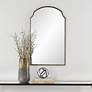 4_Cinnabar Road Belladore Rich Bronze 21 3/4" x 36" Wall Mirror more views