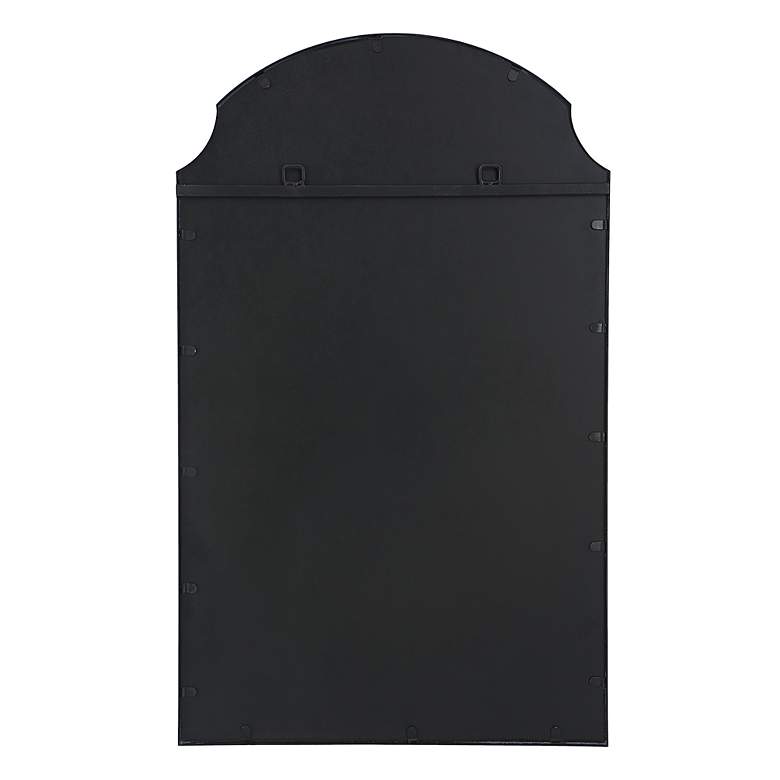 Image 7 Cinnabar Road Belladore Satin Black 21 3/4" x 36" Wall Mirror more views