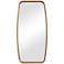 Cinnabar Road Bidwell Gold Leaf 20" x 40" Wall Mirror