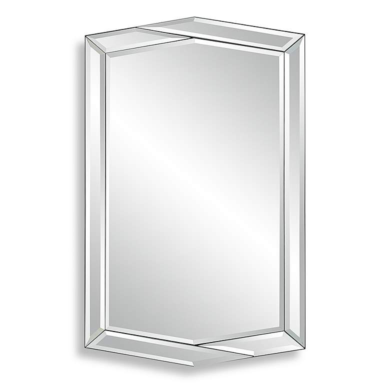 Image 2 Cinnabar Road Brisa Black 22" x 35" Wall Mirror