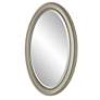 4_Cinnabar Road Byrd Metallic Silver Beaded 21" x 31" Wall Mirror more views