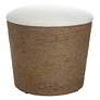 2_Cinnabar Road Camden 18 1/4"W Natural Fiber Rope Storage Stool