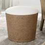 1_Cinnabar Road Camden 18 1/4"W Natural Fiber Rope Storage Stool