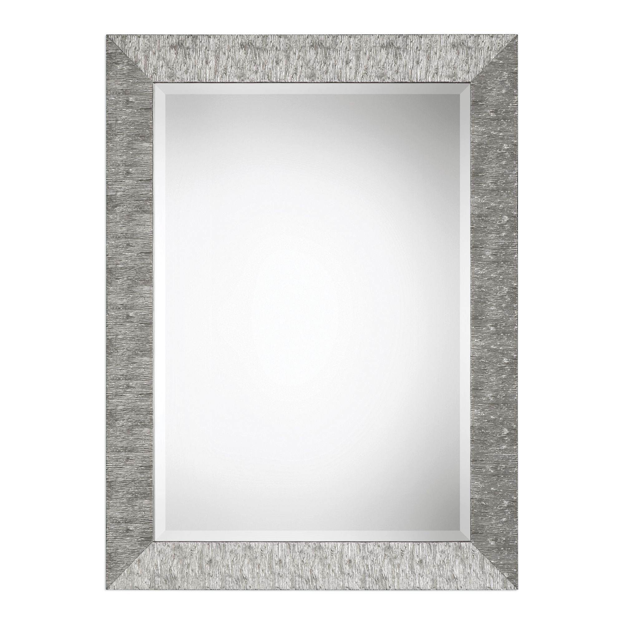 Cinnabar Road Canyon Silver 30 1/2" x 40 1/2" Wall Mirror