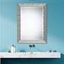 1_Cinnabar Road Canyon Silver 30 1/2" x 40 1/2" Wall Mirror