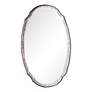 4_Cinnabar Road Carmichael Silver 24" x 36" Oval Wall Mirror more views