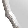 6_Cinnabar Road Carmichael Silver 24" x 36" Oval Wall Mirror more views