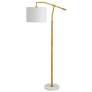 2_Cinnabar Road Ciri Pivot Shade Gold Metal Floor Lamp