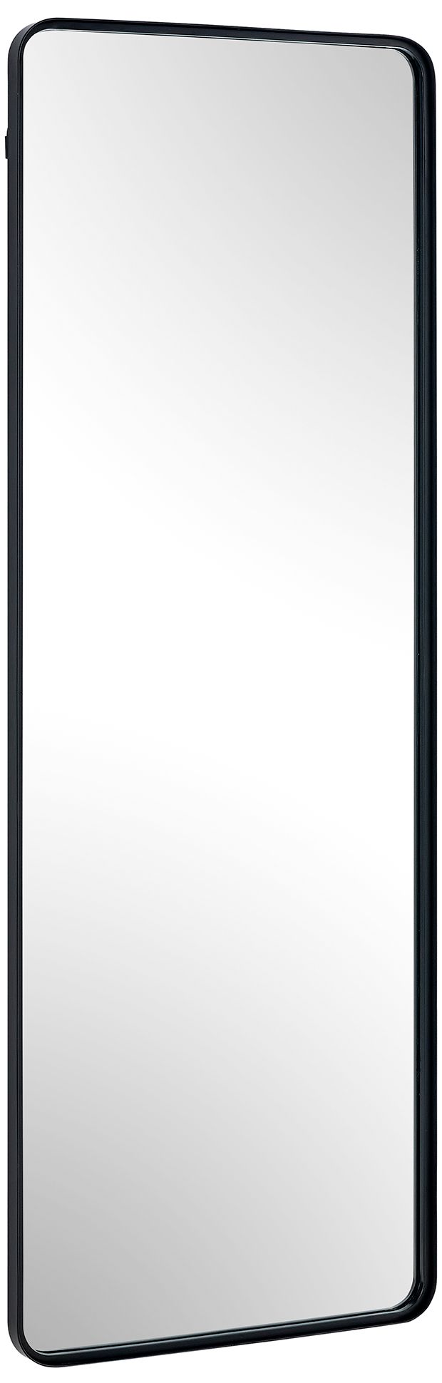 Image 4 Cinnabar Road Clara 21" x 59" Black Metal Framed Mirror more views