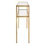 5_Cinnabar Road Crowley 48" Wide Warm Gold Console Table more views