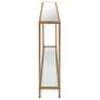 5_Cinnabar Road Dakota 56" Wide Warm Gold Console Table more views