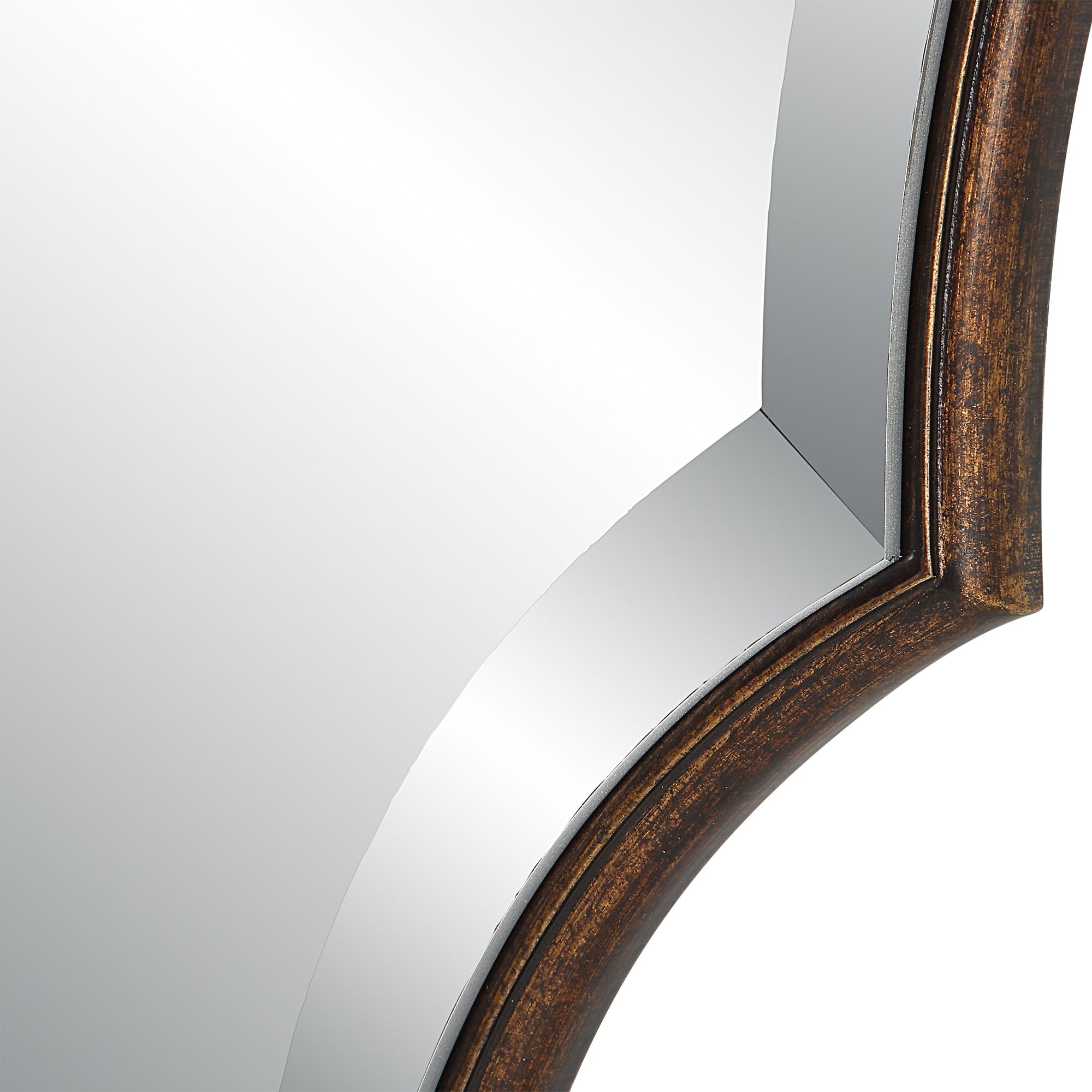 Image 7 Cinnabar Road Davis Antique Bronze Gold 28" x 42" Wall Mirror more views