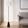 3_Cinnabar Road Decatur Brass and Black Floor Lamp more views