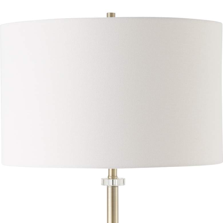 Image 5 Cinnabar Road Decatur Brass and Black Floor Lamp more views