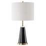 2_Cinnabar Road Decatur Brass and Black Table Lamp