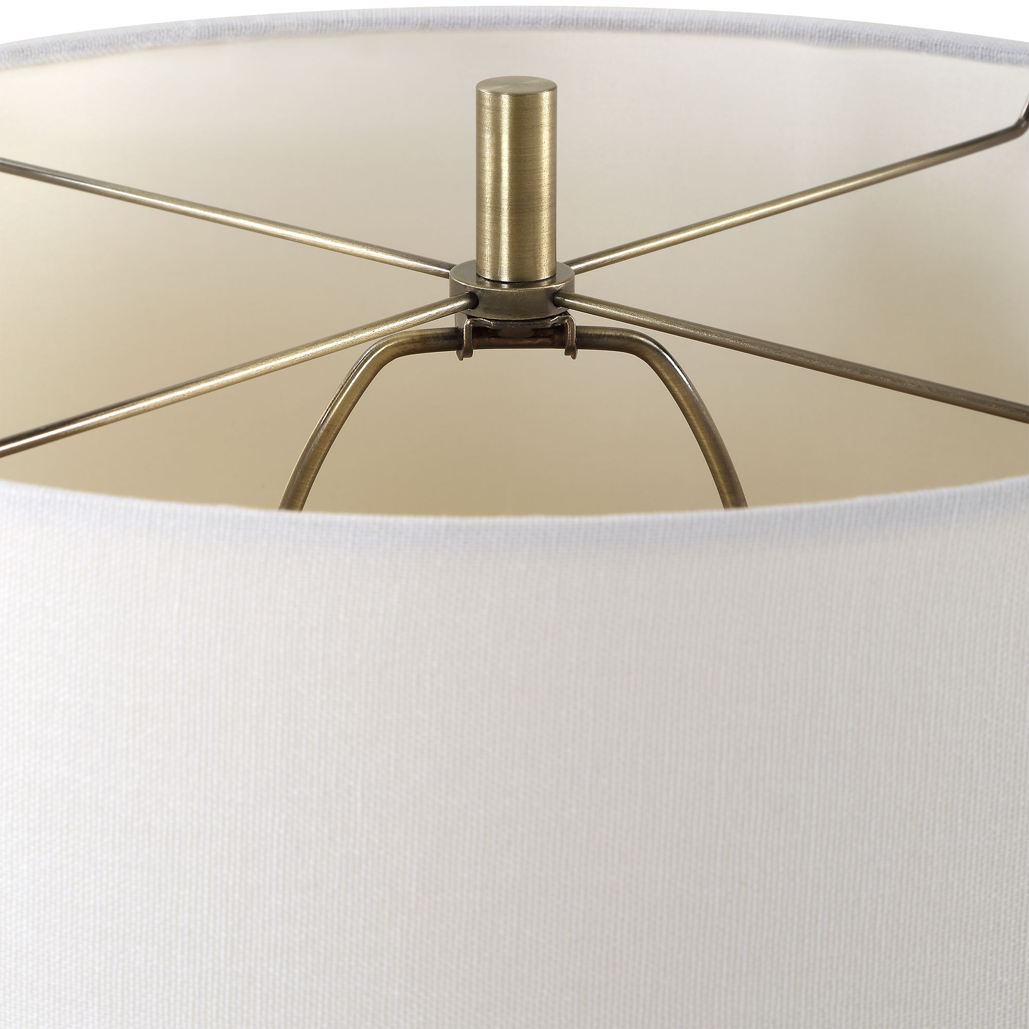 Image 6 Cinnabar Road Decatur Brass and Black Table Lamp more views