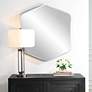 1_Cinnabar Road Delphine Black 32" x 36" Diamond Wall Mirror