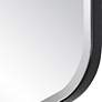 5_Cinnabar Road Delphine Black 32" x 36" Diamond Wall Mirror more views
