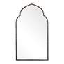 2_Cinnabar Road Dova Dark Bronze 22" x 38" Arch Top Wall Mirror