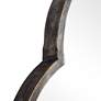 6_Cinnabar Road Dova Dark Bronze 22" x 38" Arch Top Wall Mirror more views