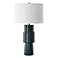 Cinnabar Road Electra Teal Ceramic Table Lamp