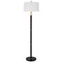 2_Cinnabar Road Evere Black and Gold Metal Floor Lamp