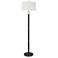 Cinnabar Road Evere Black and Gold Metal Floor Lamp