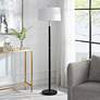 3_Cinnabar Road Evere Black and Gold Metal Floor Lamp more views